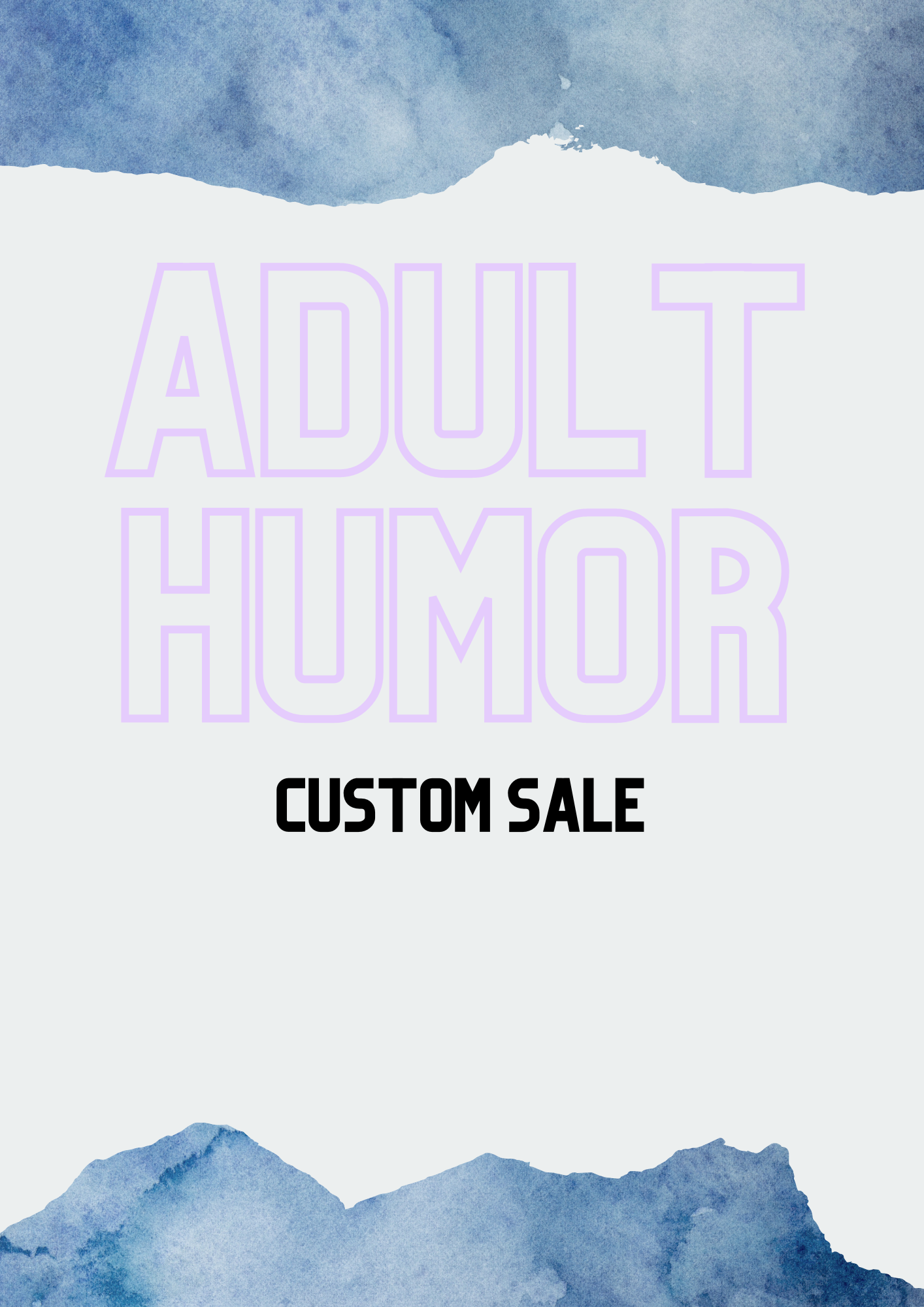 Adult Humor Custom Sale